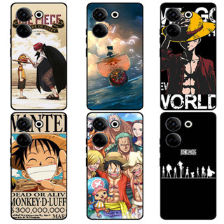 เคส Tecno Camon 20 Camon20 Pro 4G 5G Case การ์ตูน One Piece เคสซิลิโคน Soft TPU โทรศัพท์มือถือ Back เคส