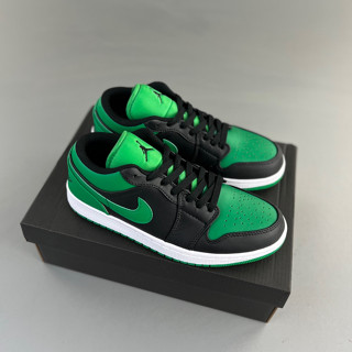 Aj1 Low "Lucky Green" Low Help Lucky Green aj1 Joe 1 Low State Green Black รองเท้าบาสเก็ตบอล