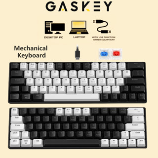 [พร้อมส่ง] Zifriend คีย์บอร์ดเล่นเกม แบบใช้สาย RGB สีแดง สีฟ้า สําหรับแล็ปท็อป THAI KEYBOARD