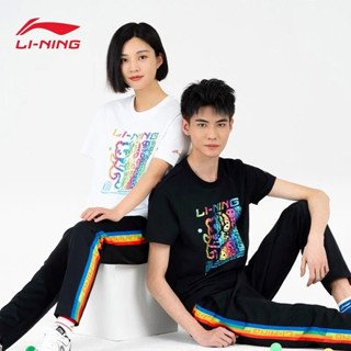 Li Ning เสื้อยืดแขนสั้น แห้งเร็ว ชุดทีมชาติ ชุดปิงปอง เสื้อวัฒนธรรม เสื้อกีฬา เสื้อยืดแขนสั้น