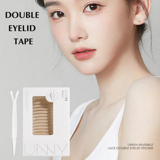 พร้อมส่ง UNNY Youyi สติกเกอร์ตาสองชั้น แต่งลูกไม้จําลอง กันน้ํา กันเหงื่อ มองไม่เห็น สําหรับผู้ชาย และผู้หญิง