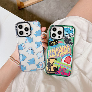 [Case Tify] เคสโทรศัพท์มือถือแบบนิ่ม TPU ใส กันกระแทก ลายฉลามน่ารัก สําหรับ iPhone 14 Pro MAX 12 13 Pro MAX 13 11