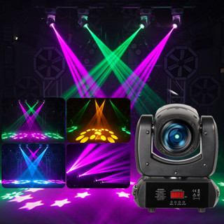 ใหม่ ไฟเวทีสปอตไลท์ 100w RGBW 4IN1 พร้อม gobo และ 18prism dmx512