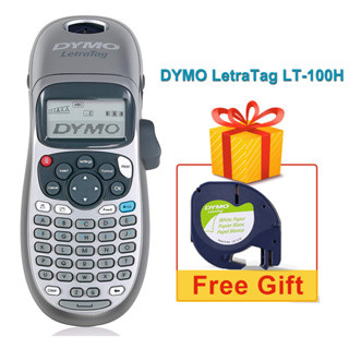 Lt-100h Dymo เครื่องพิมพ์ฉลาก Dymo Letratag LT100H แบบพกพา สําหรับ Dymo Tape Letratag 91201 12267