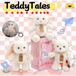 ✨Teddy Tales-ใหม่!✨30cm Lena Bear ของแท้ ตุ๊กตาหมีขนาดเล็ก 30cm Carebears เสื้อผ้าตุ๊กตา ตุ๊กตาข้อต่อตุ๊กตาหมีตุ๊กตาทำด้วยมือตุ๊กตาตุ๊กตาตุ๊กตา เสื้อผ้าหมีลีน่า เสื้อผ้าตุ๊กตาหมี