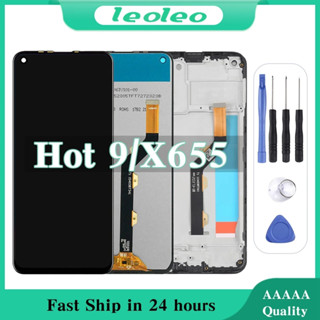 อะไหล่หน้าจอสัมผัส LCD แบบเปลี่ยน สําหรับ Infinix Hot 9 Hot 9 Pro X665 X655C X655F X655D