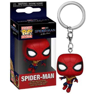 Funko Pop! Spider-man Gwen Stacy Peter Parker Miles Morales พวงกุญแจ Action Figure พวงกุญแจของเล ่ นตุ ๊ กตา