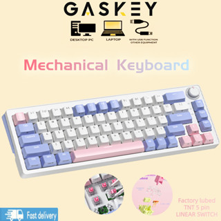 [พร้อมส่ง] Zifriend ZA68 คีย์บอร์ดไร้สายบลูทูธ RGB 68 คีย์