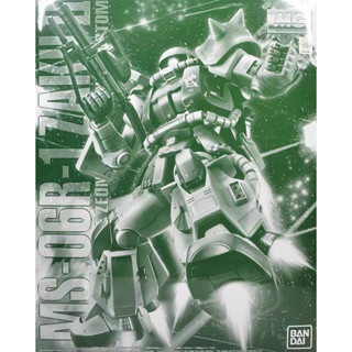 [พร้อมส่ง] Bandai BANDAI โมเดลประกอบ MG1/100 MS-06R-1 ZAKU GUNDAM Series PB Limited ของขวัญสําหรับเด็กผู้ชาย