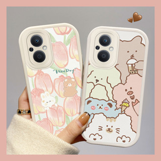 เคสโทรศัพท์OPPO Reno8 z Reno 8 Reno7 z 5G 2022 แบบนิ่ม กันกระแทก ลายการ์ตูนคุโรมิ และ Pochaocco น่ารัก สําหรับ เคส ออปโป้ OPPO Reno8z Reno7z 5G