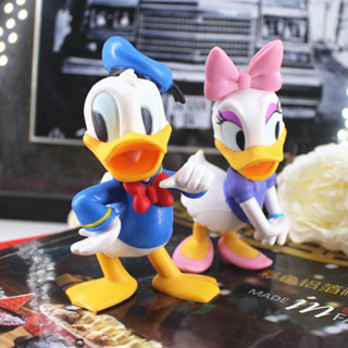 โมเดลฟิกเกอร์ PVC รูปการ์ตูน Disney Mickey Mouse and Donald Duck ขนาด 11 ซม. สําหรับตกแต่งเค้ก จํานวน 1 ชิ้น