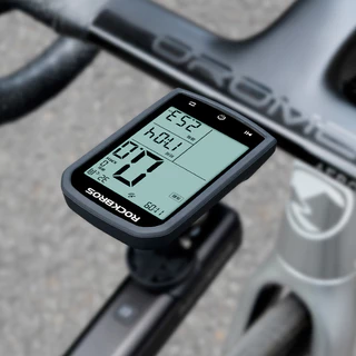 【TH Delivery】ROCKBROS M1 GPS จักรยานคอมพิวเตอร์ไร้สาย แสดงผลกำลังรอบขา อุปกรณ์เสริมจักรยานเสือภูเขาและเสือหมอบ ใช้ได้กับ Strava