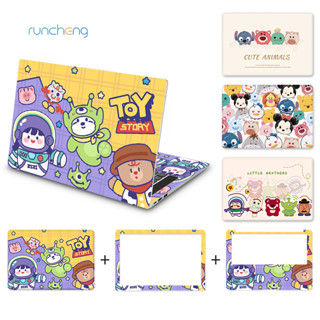 【3 ชิ้น】Toy Story ออกแบบน่ารักสากลแล็ปท็อปผิวกันน้ำกันฝุ่นน้ำมันวัสดุพีวีซีสติ๊กเกอร์แล็ปท็อป 12/13/14/15/17