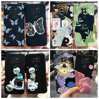 เคสซิลิโคนนิ่ม ลายผีเสื้อ สําหรับ Motorola Moto G9 Play Moto G9 G 9 G9Play XT2083