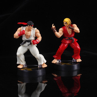 โมเดลฟิกเกอร์ PVC อนิเมะญี่ปุ่น Fight Technology Game Street Fighter Hoshi Ryu Ken Master SF ขนาด 10 ซม. ของเล่นสําหรับเด็ก ของขวัญ 1 ชิ้น