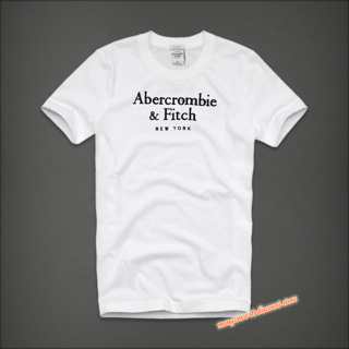 เสื้อยืดแขนสั้น พิมพ์ลาย Abercrombie &amp; Fitch แฟชั่นสําหรับผู้ชาย เสื้อยืดผู้ชาย เสื้อยืด