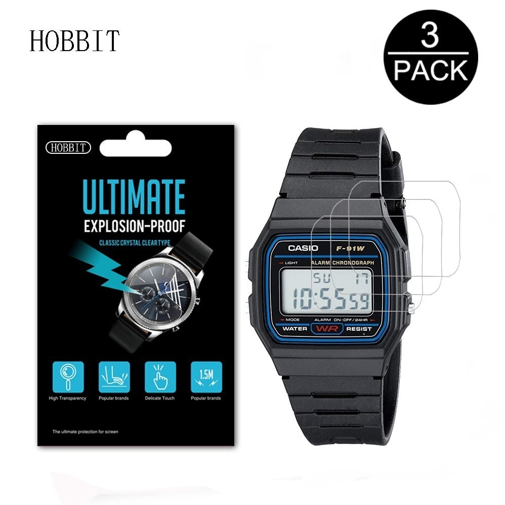 สายนาฬิกาสําหรับ Casio F-91W-1 F91WM F-84W F-94W A168w A158 AE-1200 1300 สีดํา สายพลาสติกเรซิ่นพร้อมพิน ราคา ถูกที่สุด ดีลบีเคเค แกลเลอรีภาพที่ 9