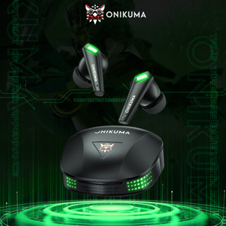 ONIKUMA T308 หูฟังไร้สาย หูฟังเกมมิ่ง หูฟังบลูทูธมีไมค์ หูฟังบลูทูธเล่นเกม หูฟังบลูทูธ