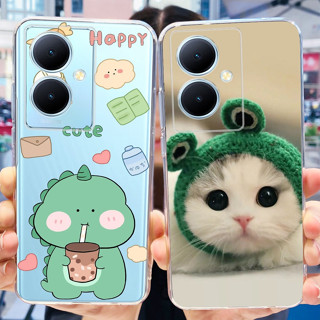 เคสโทรศัพท์ซิลิโคน TPU แบบนิ่ม ลาย Y78+ Y 78 Plus 5G V2271A สําหรับ Vivo Y78 Global 2023