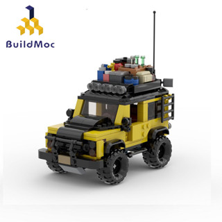 Buildmoc Defender off-road บล็อคตัวต่อโมเดลยานพาหนะ กว้าง 8 ระดับ ของเล่นเสริมการเรียนรู้ สําหรับเด็ก และผู้ใหญ่ MOC-75900 401 ชิ้น