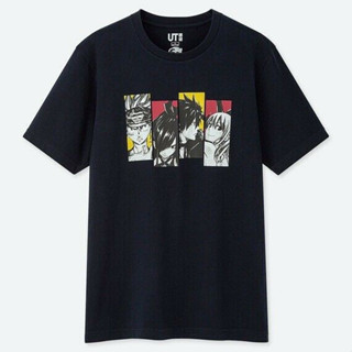 Uniqlo X Shonen Magazine Gay Ut Fairy Tail เสื้อยืดแขนสั้นลําลอง คอกลม พิมพ์ลาย สําหรับผู้ชาย