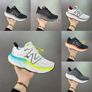 Nb ใหม่ Fresh Foam x more v4 รองเท้ากีฬา รองเท้าวิ่ง ระบายอากาศ สําหรับผู้ชาย