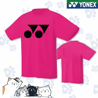 Yonex เสื้อกีฬาแบดมินตัน แขนสั้น แบบแห้งเร็ว สําหรับผู้ชาย และผู้หญิง 2023