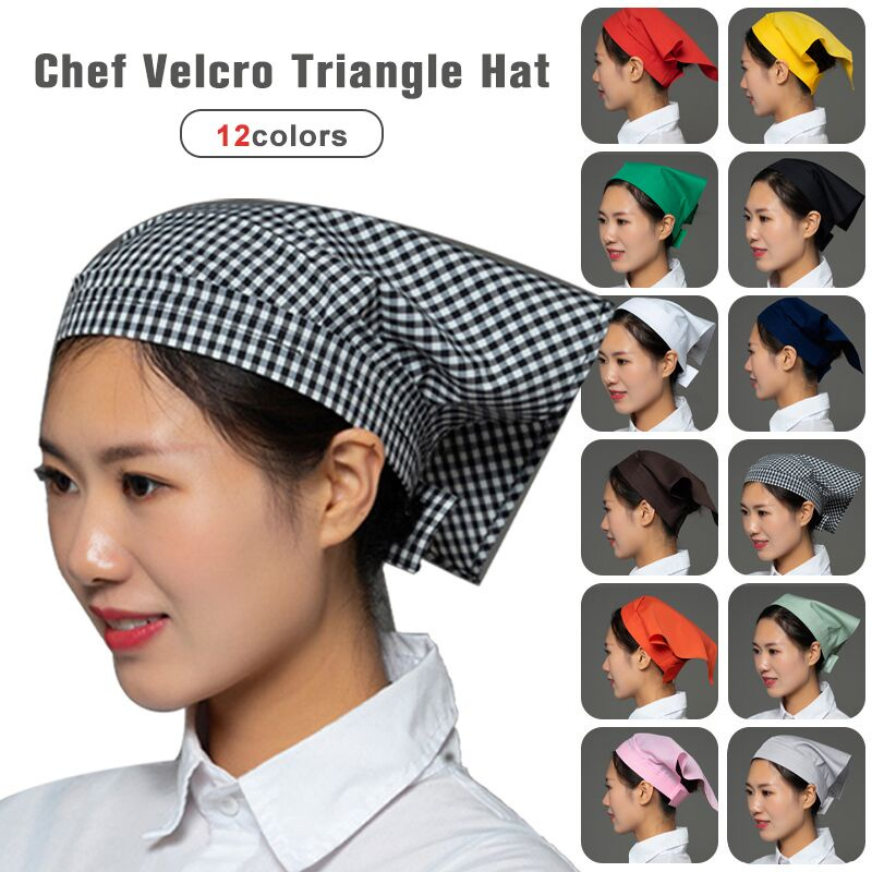 หมวกเชฟ หมวกทํางาน หมวกคลุมอาหารญี่ปุ่น ร้านอาหาร พนักงานเสิร์ฟ ผู้ชาย ผ้าโพกหัวซูชิ ราคา ถูกที่สุด ดีลบีเคเค