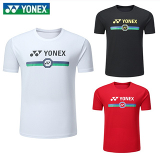 เสื้อกีฬาแขนสั้น ลายทีม New Yonex Badminton Jersey แบบแห้งเร็ว สําหรับเด็กผู้ชาย และผู้หญิง 2023