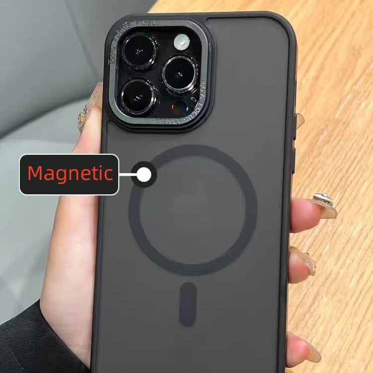 เคสโทรศัพท์มือถือ แบบแข็ง เนื้อแมตต์ กึ่งใส สําหรับ iPhone 15 14 13 12 11 Pro Max 14Plus 15Plus ราคา ถูกที่สุด ดีลบีเคเค แกลเลอรีภาพที่ 4