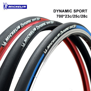 Michelin ยางล้อรถจักรยาน ไดนามิก 700*23C 25c 28c 700C เบาพิเศษ หลากสี อุปกรณ์เสริม สําหรับรถจักรยาน 1 ชิ้น