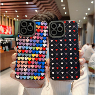 เคสโทรศัพท์มือถือ กันกระแทก ลายหัวใจน่ารัก สําหรับ Samsung A32 4G A32 LITE A01 4G A03S A11 A12 A21SA50 A50S 30S A51