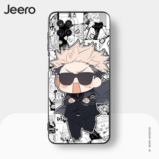 Jeero เคสซัมซุง เคสซิลิโคนนุ่มขอบเหลี่ยมกันกระแทกการ์ตูนอนิเมะตลก เคสโทรศัพท์ SAMSUNG A03 A12 A13 A51 A32 A52 A52S 5G M12 M32 พลัส HFE2652