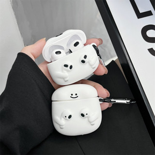 เคสหูฟังไร้สาย ลายหน้ายิ้ม สําหรับ iphone AirPods Pro AirPods 1 2 3