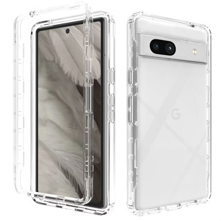 เคสโทรศัพท์มือถือซิลิโคน TPU ใส กันกระแทก สําหรับ Google PIxel 6 Pro PIxel 6A PIxel 7 7 Pro PIxel 8 PIxel 8 Pro 7A