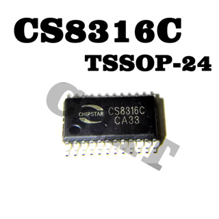 2~5 ชิ้น CS8316C ใหม่ CS8316 TSSOP24 คงโมโน 25W เครื่องขยายเสียง IC