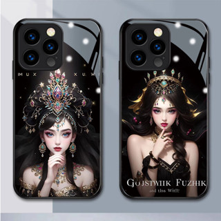 Zz กระจกนิรภัย กันกระแทก ลายดอกกุหลาบ สีดํา สําหรับ OPPO reno 7 8 8Z 7 pro 7Z 6 6Z 5 5Pro 4 4se 3 2 2F Z F9 F11