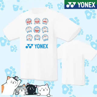 Yonex เสื้อกีฬาแบดมินตัน แขนสั้น แบบแห้งเร็ว เหมาะกับฤดูร้อน สําหรับผู้ชาย และผู้หญิง 2023