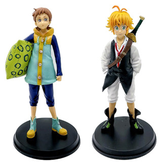 ตุ๊กตาฟิกเกอร์ อนิเมะ Seven Deadly Sins Meliodas King Harlequin ของเล่นสําหรับเด็ก