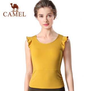 Camel เสื้อกล้าม เสื้อกีฬา โยคะ วิ่ง ออกกําลังกาย สําหรับผู้หญิง