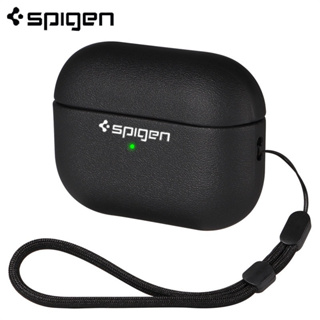 เคสหูฟังซิลิโคนหนัง Spigen พร้อมสายคล้อง สําหรับ Airpods Pro 2 Pro Airpods 3