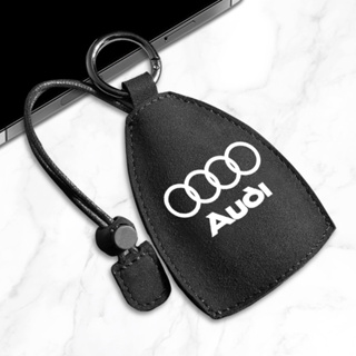 เคสกุญแจรีโมทรถยนต์ หนังนิ่ม ระดับไฮเอนด์ สําหรับ Audi A4 B8 A3 8P S3 A5 A6 S6 C6 Q5 A8 R8 TT TTS MK2 8J Avant 1 ชิ้น