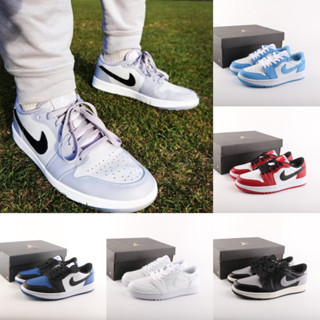 Air Jordan 1 Low Golf รองเท้าลําลอง สําหรับผู้ชาย ผู้หญิง aj1 DD9315-001-002-600-100