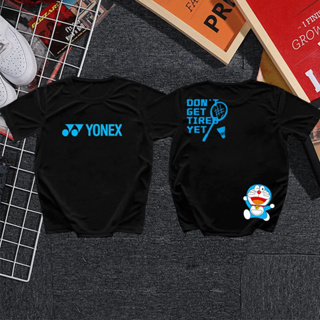 Yonex เสื้อแบดมินตัน แขนสั้น ระบายอากาศ ดูดซับเหงื่อ แห้งเร็ว สําหรับผู้ชาย และผู้หญิง