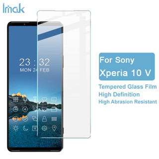 ฟิล์มกระจกนิรภัยกันรอยหน้าจอ แบบใส กันระเบิด สําหรับ Sony Xperia 10 V IMAK Xperia 10 5 Generation