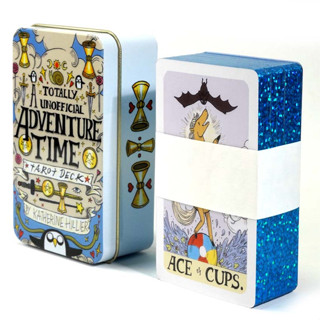 การ์ดเกม Adventure Time Iron Box ขนาด 10.3x6 ซม.