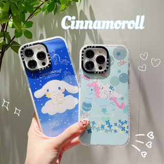 CASE.TIFY Acrylic Cute sanrio Phone case for iphone 14 14plus 14pro 14promax 13 13pro 13promax Cute cartoon Cinnamoroll phone case 12 12pro 12promax 11 case 2023 New Design HD transparent Phone case for girl ins popular Side lettering
