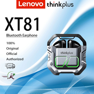 Lenovo XT81 TWS ชุดหูฟังเล่นเกมไร้สาย บลูทูธ 5.3 เสียงเบส 9D พร้อมไมโครโฟน