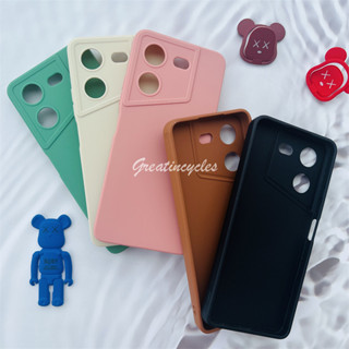 เคสโทรศัพท์ซิลิโคน TPU แบบนิ่ม ผิวด้าน ป้องกันกล้อง สีแคนดี้ สําหรับ Tecno Pova 5 4G LH7n