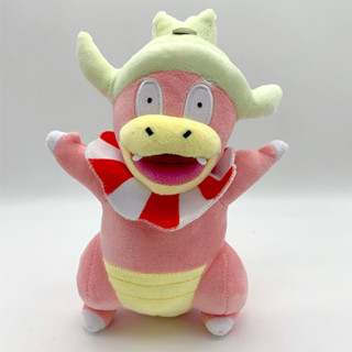 ตุ๊กตาฟิกเกอร์ Pokemon Slowking Slowbro Slowpoke ฮิปโปโปทามัส แบบนิ่ม ขนาด 23 ซม. เหมาะกับของขวัญวันเกิด คริสต์มาส ของเล่นสําหรับเด็ก